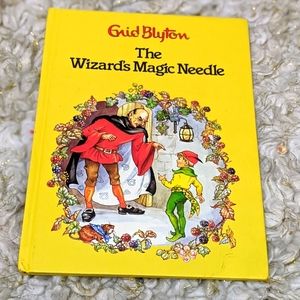 The Wizard's Magic Needle Hardcover Book Vintage 80s EUC Fiction Fairytale